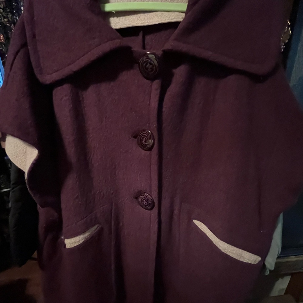 Song & Sung Beige Wool Blend Coat